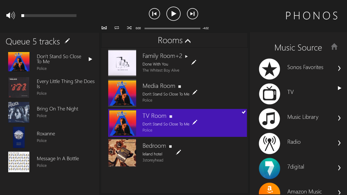 scaring Nøgle apparat Phonos: Sonos App for Windows 8.1, Windows 10 and Windows RT