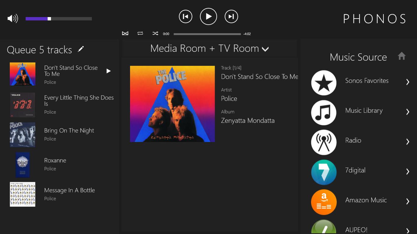 sonos andriod software